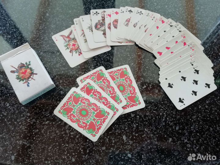 Новые. Игральные карты ссср. 1991 год