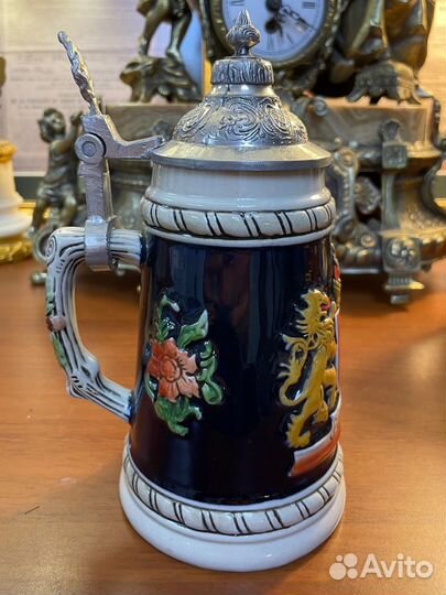 Кружка пивная керамическая. Голландия