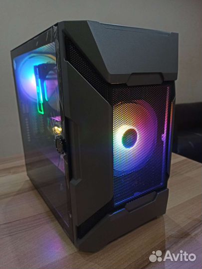 Игровой пк. Новый 12 ядер rx6600xt озу 32 гб
