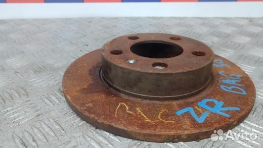 Диск тормозной задний skoda rapid (BAG38LR02)