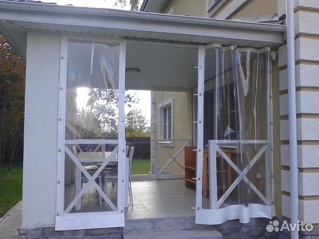 Мягкие окна раздвижные