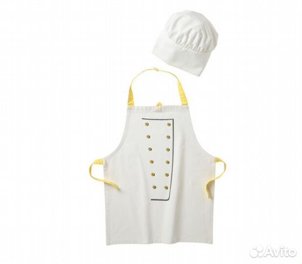 Toppklocka детский фартук и колпак Икеа