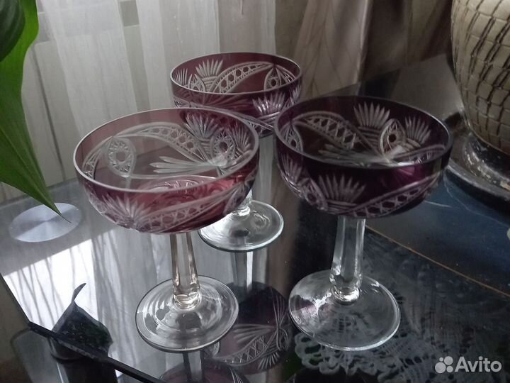 Бокалы для шампанского креманки