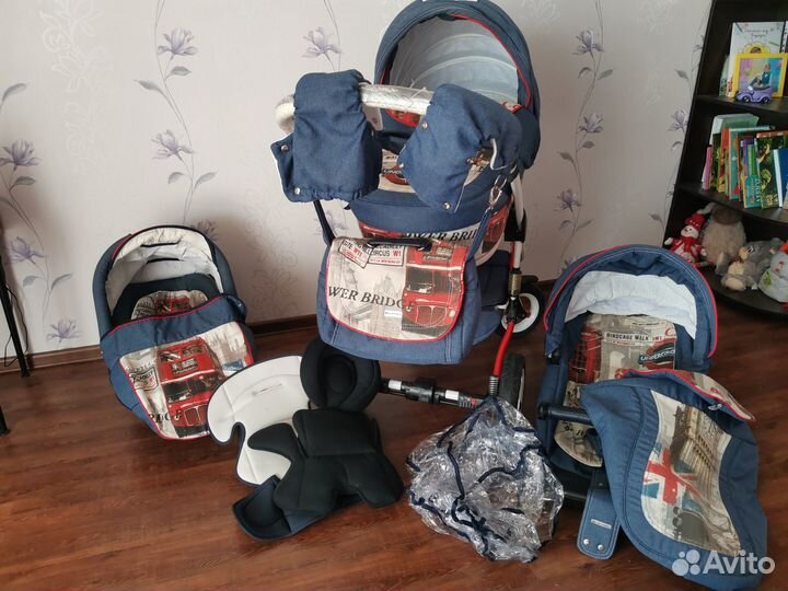 Коляска Аdamex 3 в 1