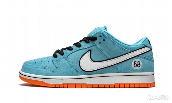 Кроссовки nike sb dunk low club 58 gulf