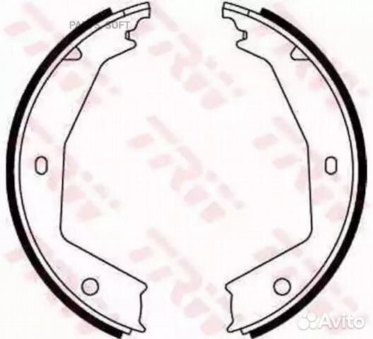 TRW GS8668 К-т бараб. тормоз. колодок