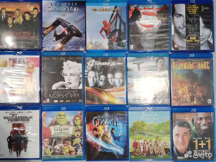 Blu-ray диски лицензия импорт