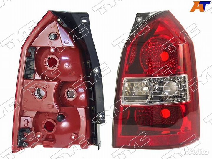 Фонарь задний hyundai tucson 04-09 RH 11-6111-A1-2