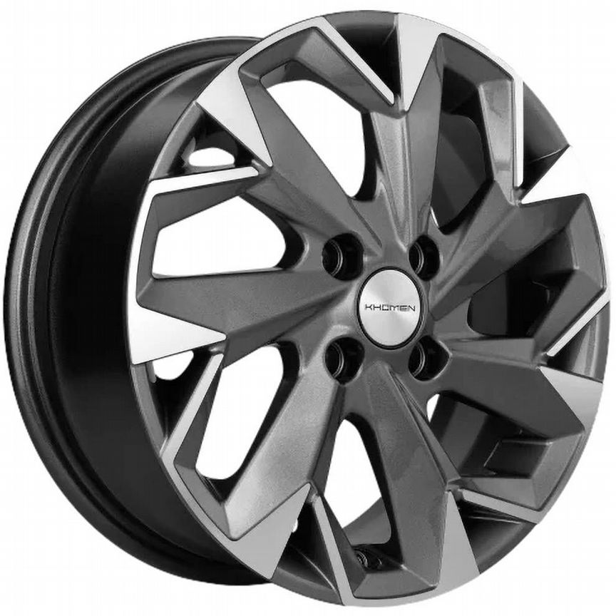 Диски Khomen KHW1402 5.5x14 4x100 ET43 D60.1 Gray-FP
