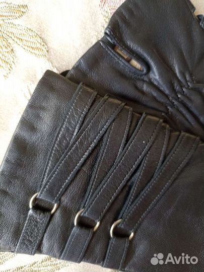 Перчатки кожаные. Италия