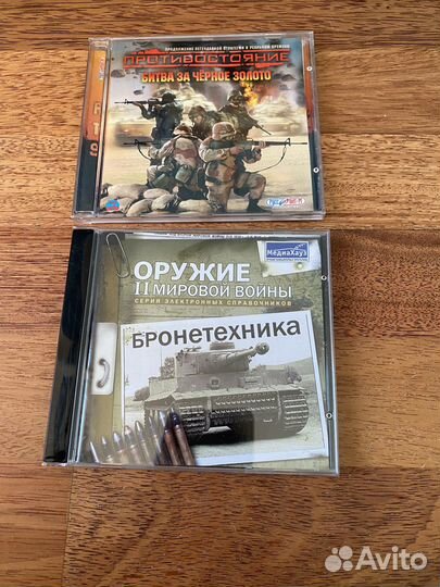 CD диски. Игры. 9 шт. Противостояние и др