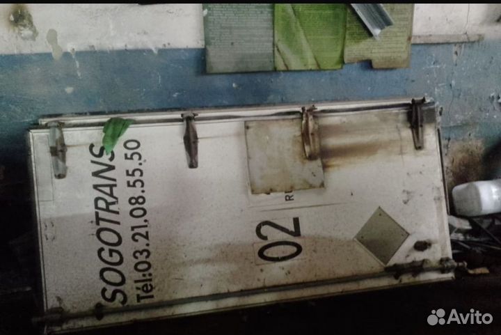 Ворота на полуприцеп