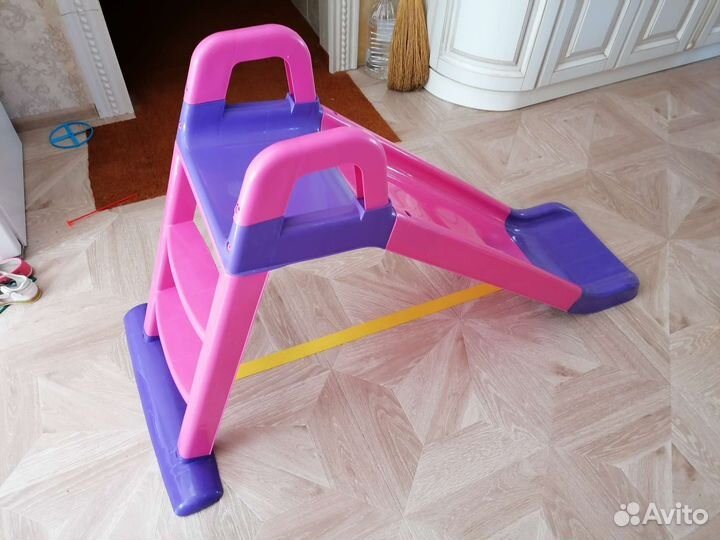 Детская горка пластиковая бу