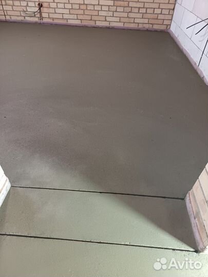 Полусухая стяжка пола