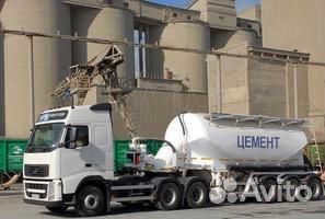 Цемент в цементовозе