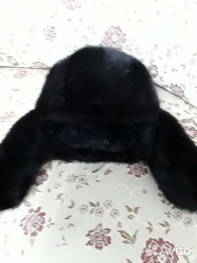 Шапка мужская(норка +дубленка)