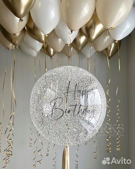 Воздушные шары XL, Шары Bubbles, Шары под потолок