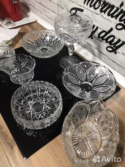 Ваза хрустальные СССР