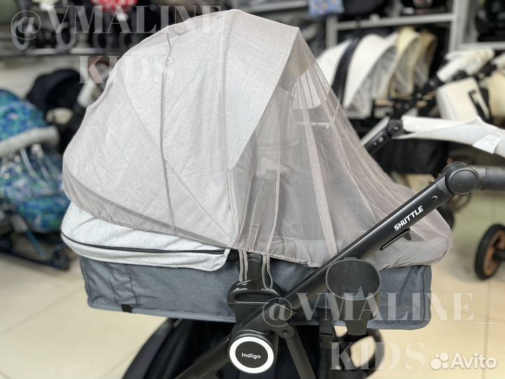 Коляска трансформер 2 в 1 indigo