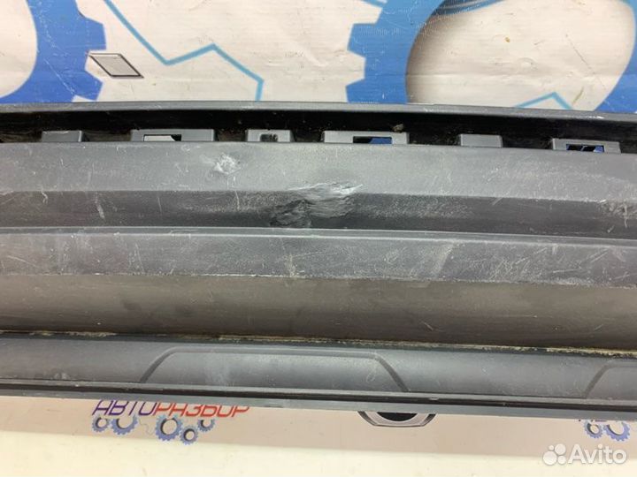 Юбка бампера задняя Volkswagen Touareg 2019