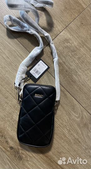 Сумка натуральная кожа dkny