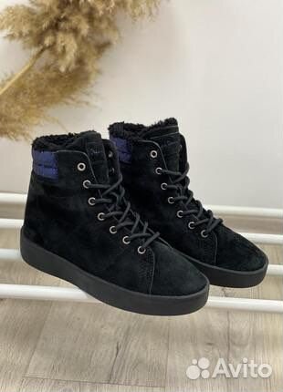 Утеплённые ботинки Pepe Jeans 37 черный