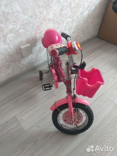 Детский велосипед для девочки 3 лет-5 лет