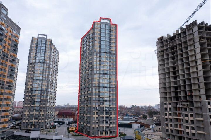 Квартира-студия, 32,2 м², 7/24 эт.