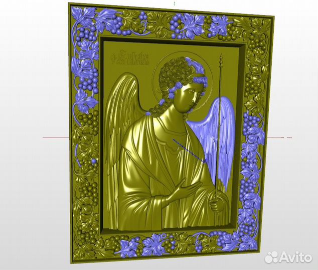 3D макеты stl.иконы,ангелы,кресты для чпу