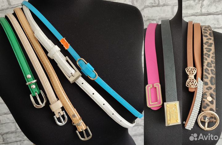 Новые ремни и пояса