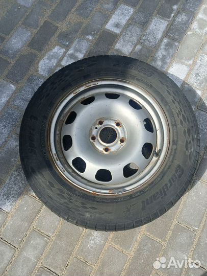 Колесо в сборе Дастер