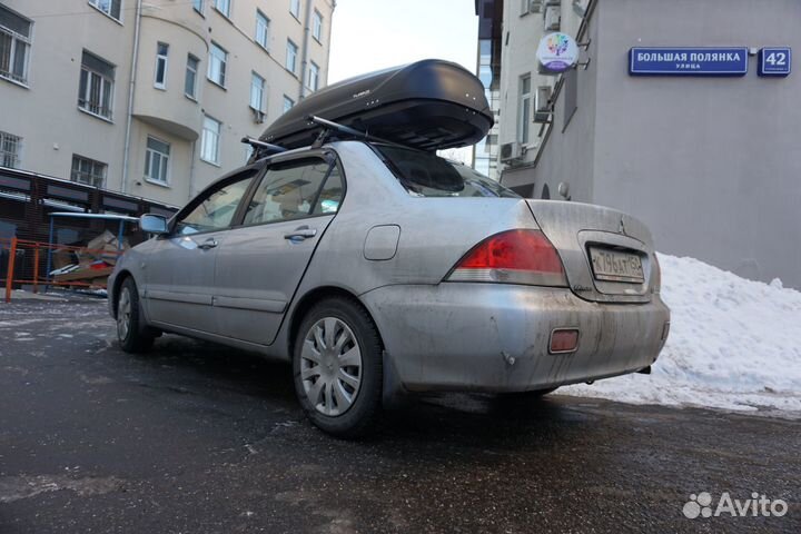 Бокс-багажник на крышу Mitsubishi Lancer Turino 1