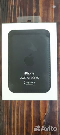 Картхолдер apple leather wallet