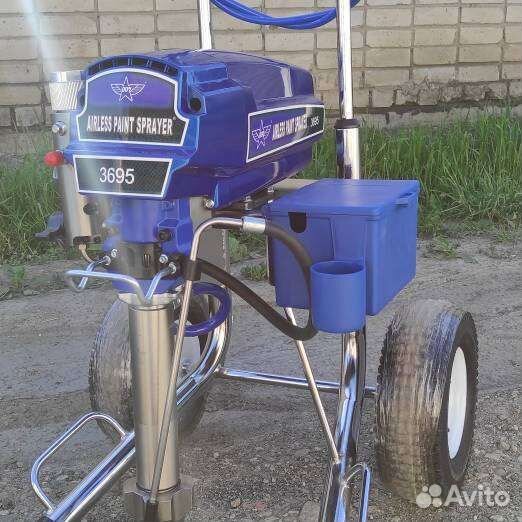 Аренда безвоздушного аппарата(краскопульта)