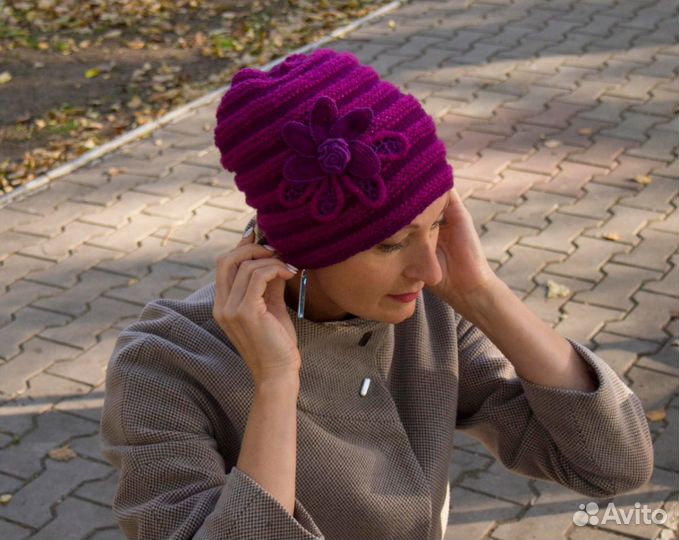 Шапка вязаная