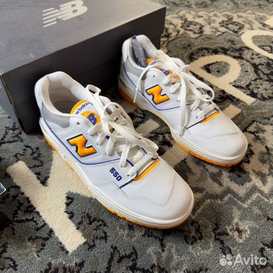 New Balance 550 White Orange