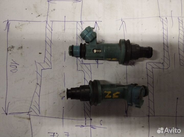 Форсунка 2JZ-GE, 1JZ-GE Lexus GS300, Toyota Crown