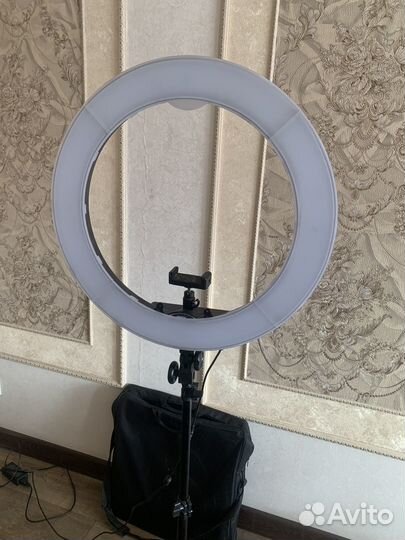 Кольцевая лампа 54 см бу