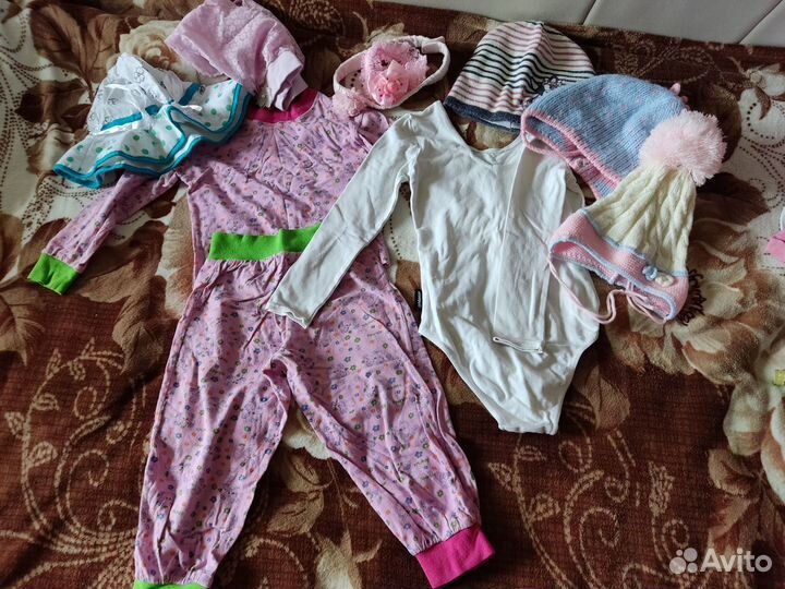 Детская одежда для девочек пакетом (с 2 - 4,5 лет)