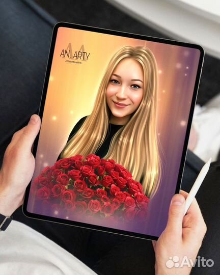 Портрет на холсте по фото