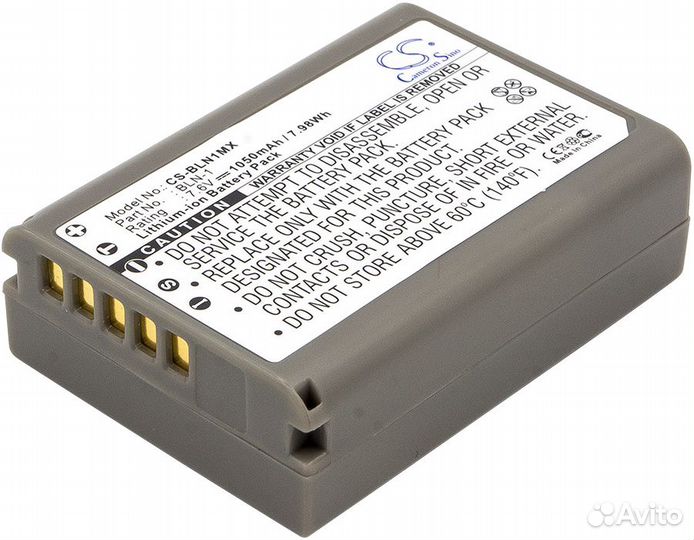 Аккумулятор для Olympus PS-BLN1 (CameronSino)