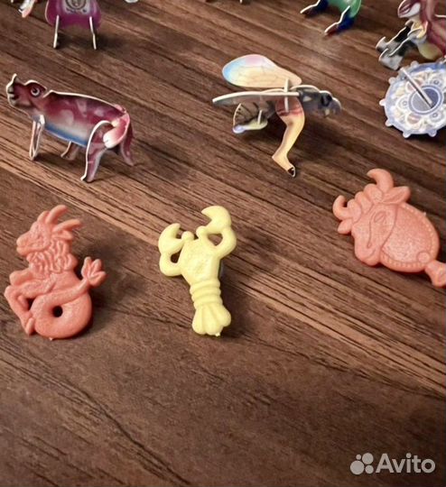 Игрушки из киндер сюрприза 90х