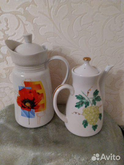 Кувшины кофейники чайники фарфор Польша СССР