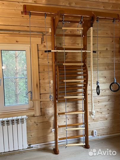 Деревянная шведская стенка Kampfer. комплекс