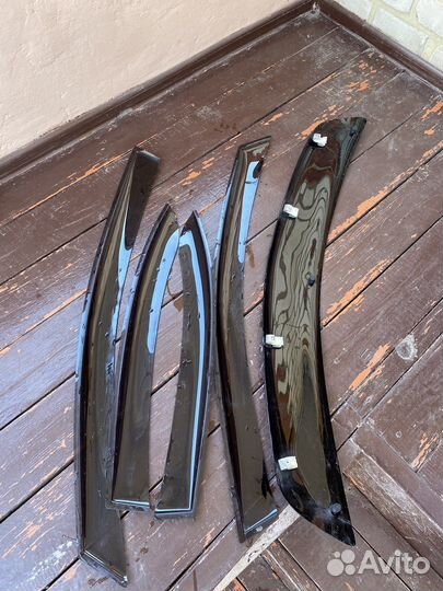 Дифлекторы на honda civic