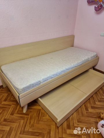 Кровать односпальная с матрасом бу купить в Барнауле | Товары для дома ...