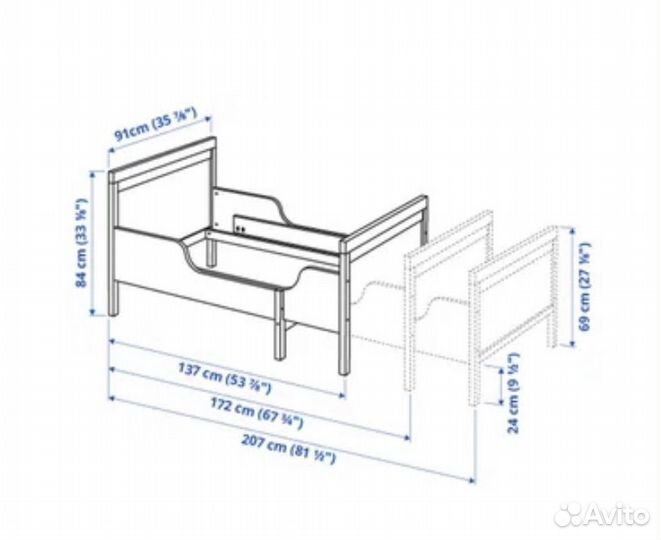 Кровати сундвик икеа с матрасом