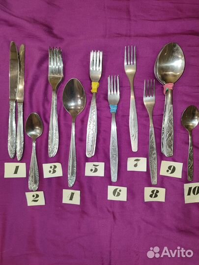 Столовые приборы СССР нержавейка