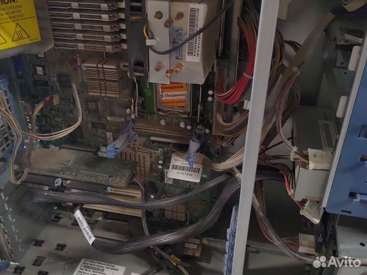 Системный блок от сервера hp ml350