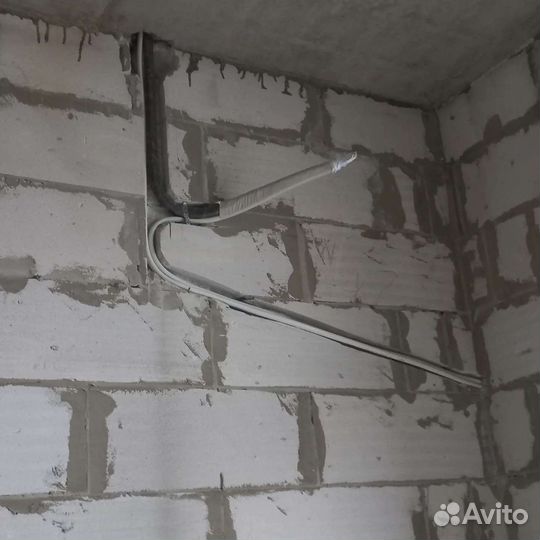 Закладка трассы и монтаж кондиционеров